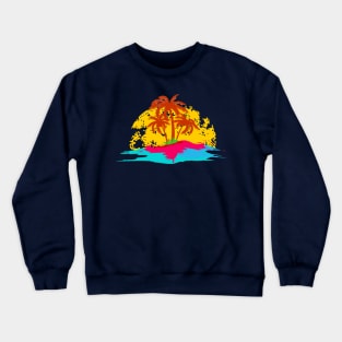 Summer Summertime Crewneck Sweatshirt